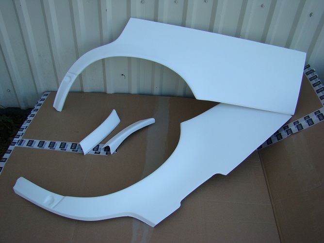 Rearfenders W124 E-500 Look